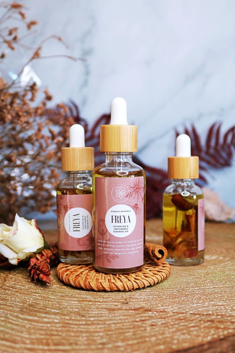 Ayamani Naturals - FREYA Öl | Ermächtigtes Feminine Göttinnenöl | Ritual & Körper