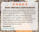 Energie-Schokolade von Delikao mit Guarana, Acerola und Magnesium, süße Snacks für mehr Vitalität und Energie.