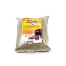 Heller Räuchersand von Dessauer, 200g, für Räucherwaren, fein strukturierter Sand für Räucherzwecke, im Glasbehälter.