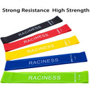 Generis resistance bands with carrying bag, 5 pieces