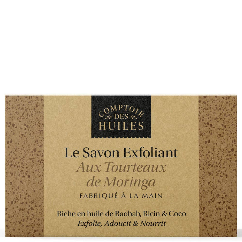 COMPTOIR DES HUILES - Kalt verarbeitete Seife Bio - Peeling-Moringa-Partikel