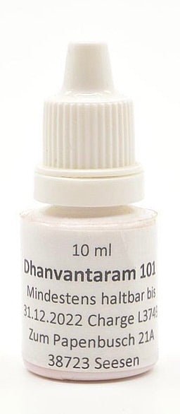 Dhanvantaram Thailam 101 10ml - Mana Kendra GmbH