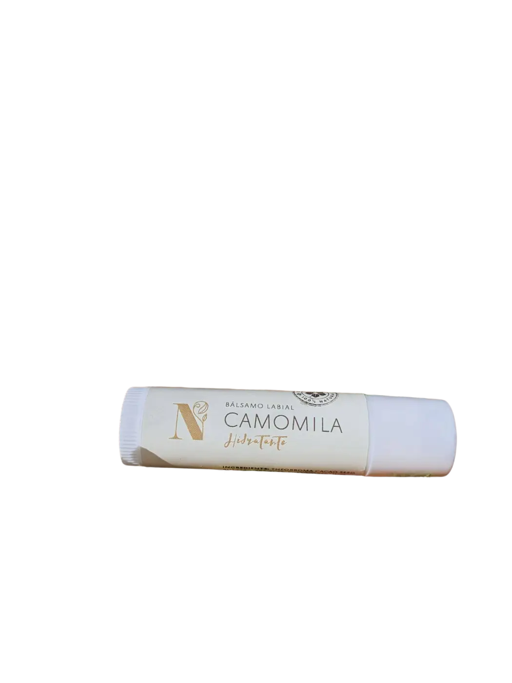 Kamillen-Lippenbalsam von d'Natureza - Saboaria da Serra, Lda in 5 ml Tube, natürliche Pflege für trockene Lippen