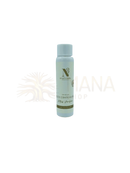 A sleek white spray bottle of reines traubenkernöl 70ml by d’natureza from mana shop with minimalist gold and black label