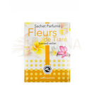 Aromandise duftende beutel mit weißen und gelben punkten frangipani blumen ideal für wäsche kleiderschrank mana shop sandelholz pulver