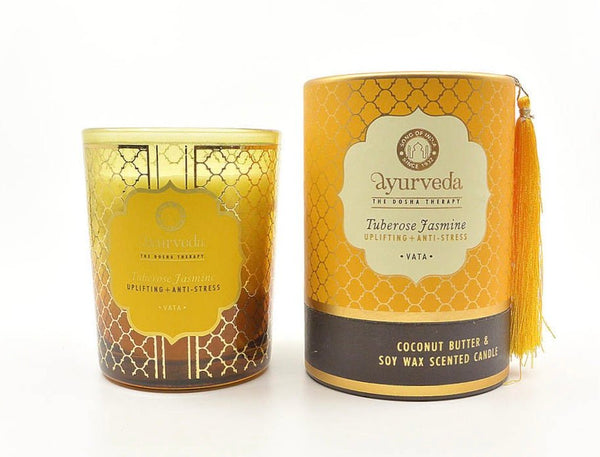 Duftkerze Vata Tuberose & Jasmin - Mana Kendra GmbH