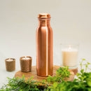 Reine Kupferwasserflasche glatt 950 ml