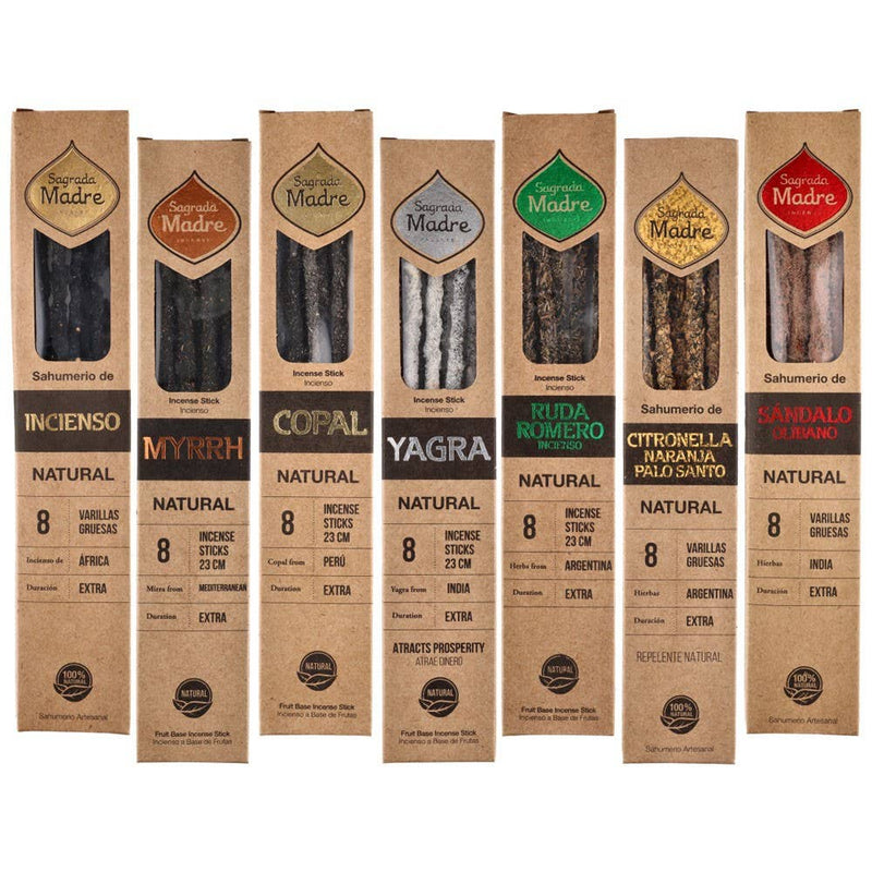 Vives de la Cortada S.L - Natürliche Orangen-Citronella und Palo Santo-Weihrauch - Sagrada M