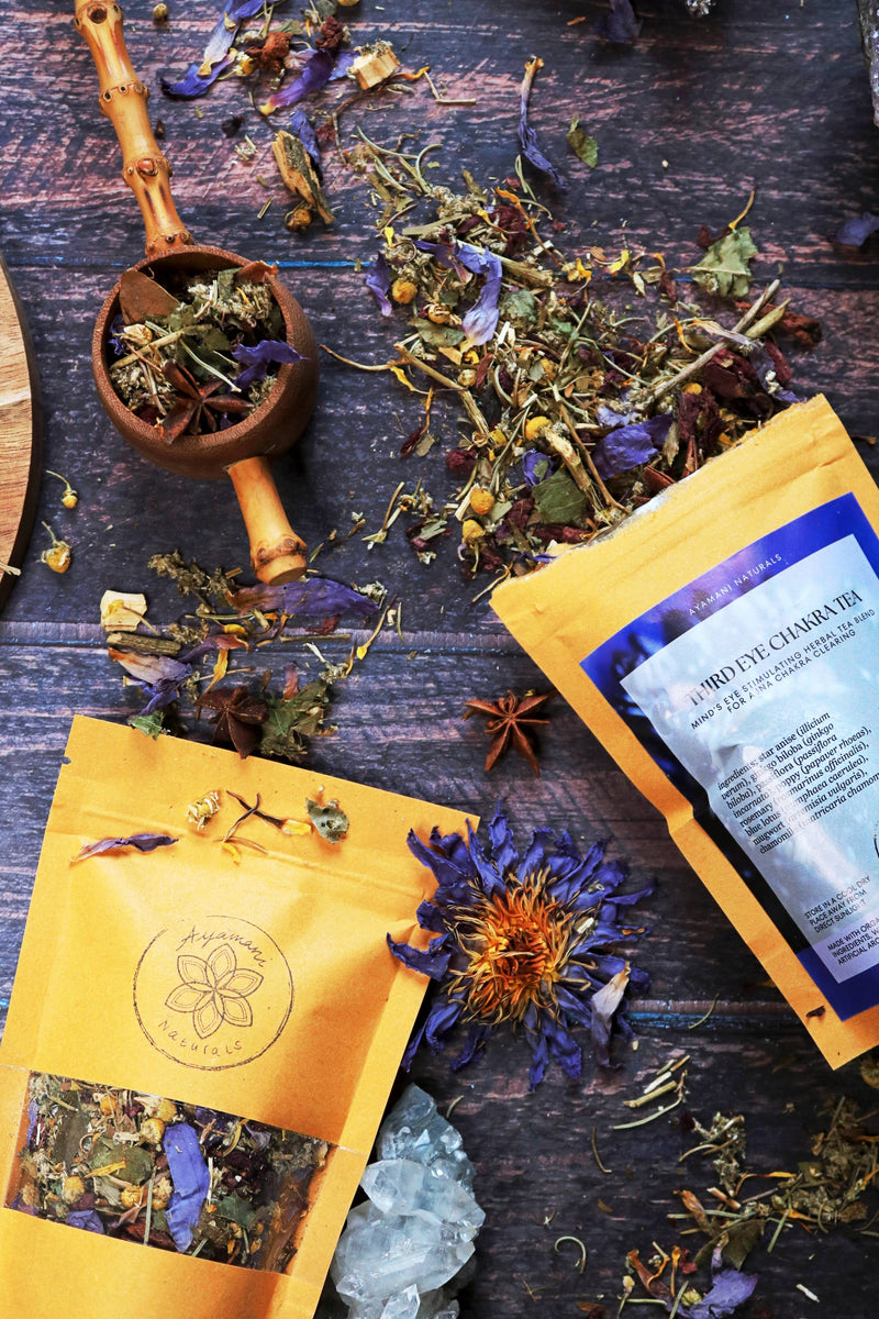 Ayamani Naturals - Kräutertee für das dritte Auge, Chakra, Zirbeldrüse - Psychische Träume