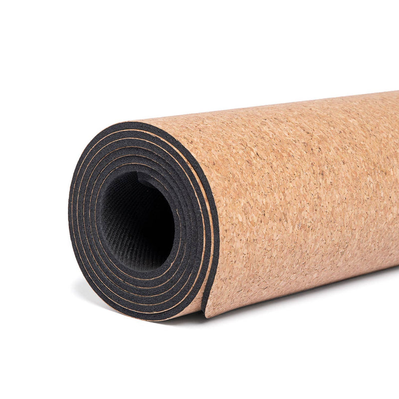 Bodynova - Kork Yogamatte, Blume des Lebens & Alignment-Hilfe