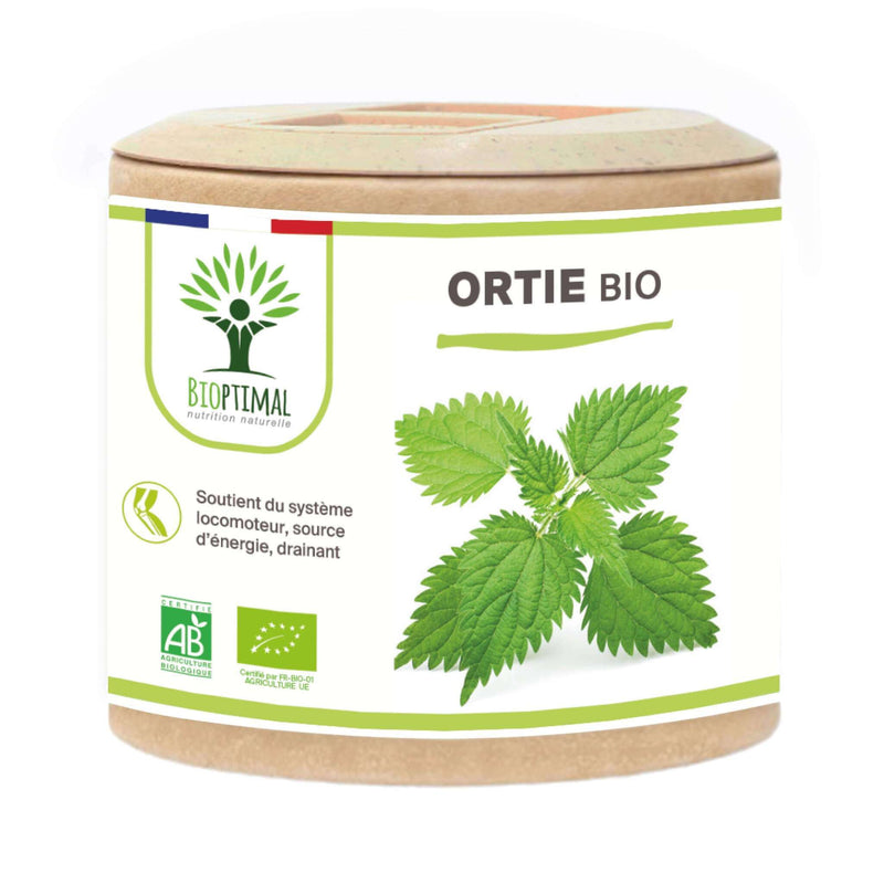Organic Nettle – Food supplement in capsules for joint health and drainage