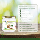 Huile de coco extra vierge biologique — certifiée Ecocert