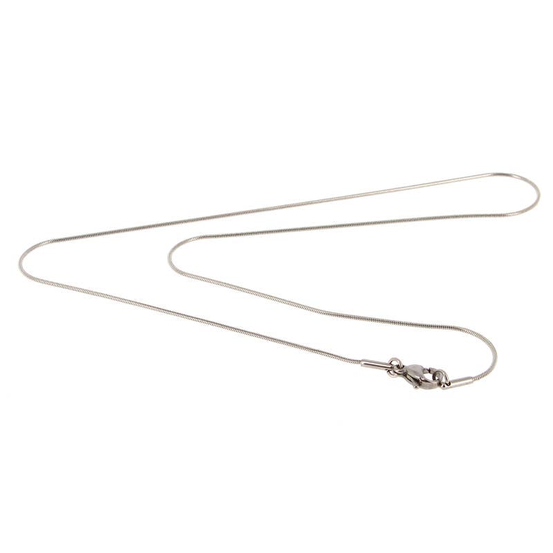 Artisans de Madagascar - Edelstahlkette 50 cm Durchmesser 1,5 mm