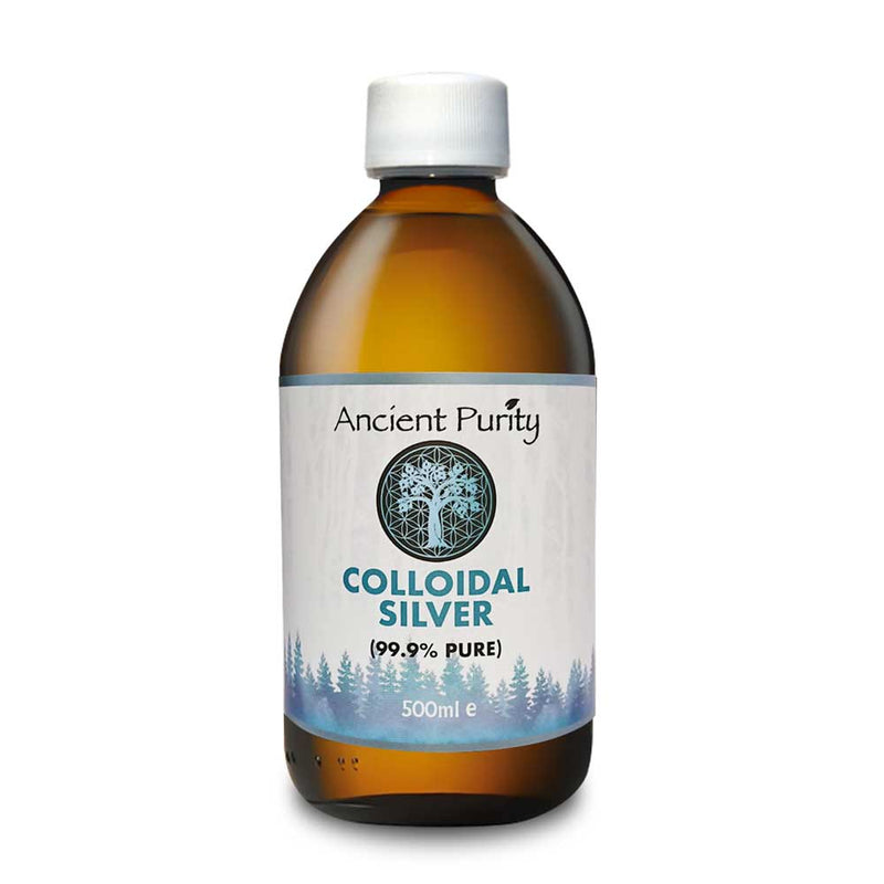 Ancient Purity - Kolloidales Silber - 500 ml | 10-20 PPM | Hohe Stabilität | 99,9%
