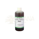 A dunkelbraune 250ml flasche sree sankara eladi thailam massageöl für haut und kopf im festive organic room