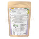 Erbavoglio chicorée inulin pulver in lila weißer verpackung präbiotisch für darmflora und mineralstoffaufnahme mit mehrsprachigem label
