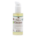 Bio-Rizinusöl von Erbavoglio, 100ml, für gesunde Haut und Haarwachstum, flüssiges Öl in dunkler Flasche, Nahaufnahme