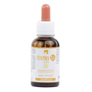 Flüssiges Vitamin D3 von Erbavoglio in Tropfenform, 2000 IE für tägliche Nahrungsergänzung, sichtbar in der Flasche.