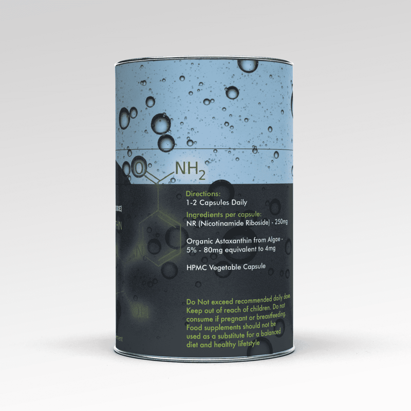 NAD+ Booster | Nicotinamid-Ribosid mit Astaxanthin