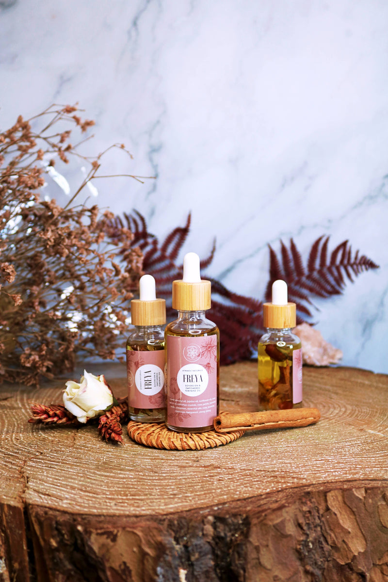 Ayamani Naturals - FREYA Öl | Ermächtigtes Feminine Göttinnenöl | Ritual & Körper