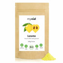Poudre de lucuma bio 200 grammes - Idéal pour les diabétiques - Vegan - B3, bêta-carotène, édulcorant alternatif