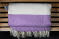 Ecobain „Couture Towel“ – Badetuch, Hamamtuch & Saunatuch im Fischgrätmuster 100x180cm