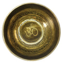 Engraved Om Mantra Tibetan Singing Bowl