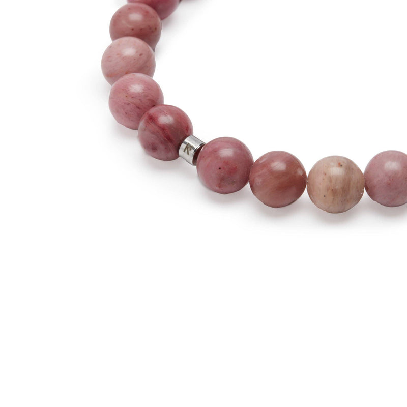 Rhodonite Bracelet “Energy” – The Symbol of Love and Healing