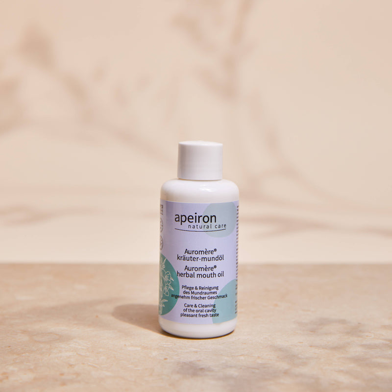 Auromère Kräuter-Mundöl 100 ml – Sanfte Pflege für Zähne, Zahnfleisch & Mundraum