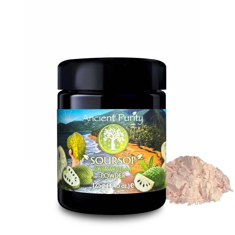 Ancient Purity - Soursop Powder - 125g | Acetogenins | Origin: Puerto Rico