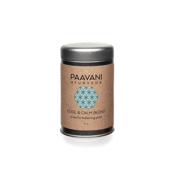 PAAVANI Ayurveda - Cool & Calm Mischung | Ayurvedischer Tee zur Pitta-Balance