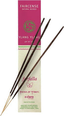 Farfalla Räucherstäbchen Faircense Ylang Ylang, 10 Stück, natürliche Räucherwaren mit blumigem Duft, in Packung sichtbar