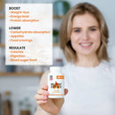 Weißes plastikfläschchen fatburner abnehmen mit guarana ingwer phaseolamin enzyme und kidney bean extract label