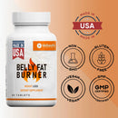 Weiße plastikflasche mit wellnesspro fatburner abnehmen enthalten 60 tabletten mit kidney bean extract und guarana