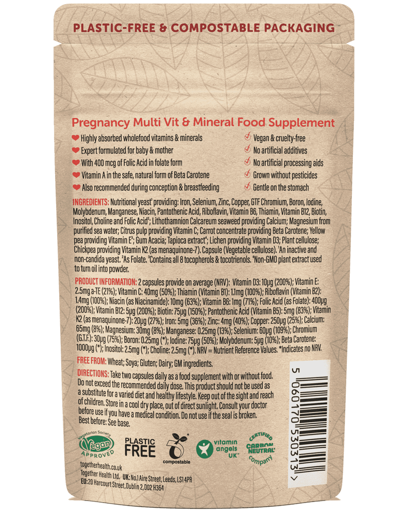 Vitamines pour la grossesse — Acide folique — Vitamine A
