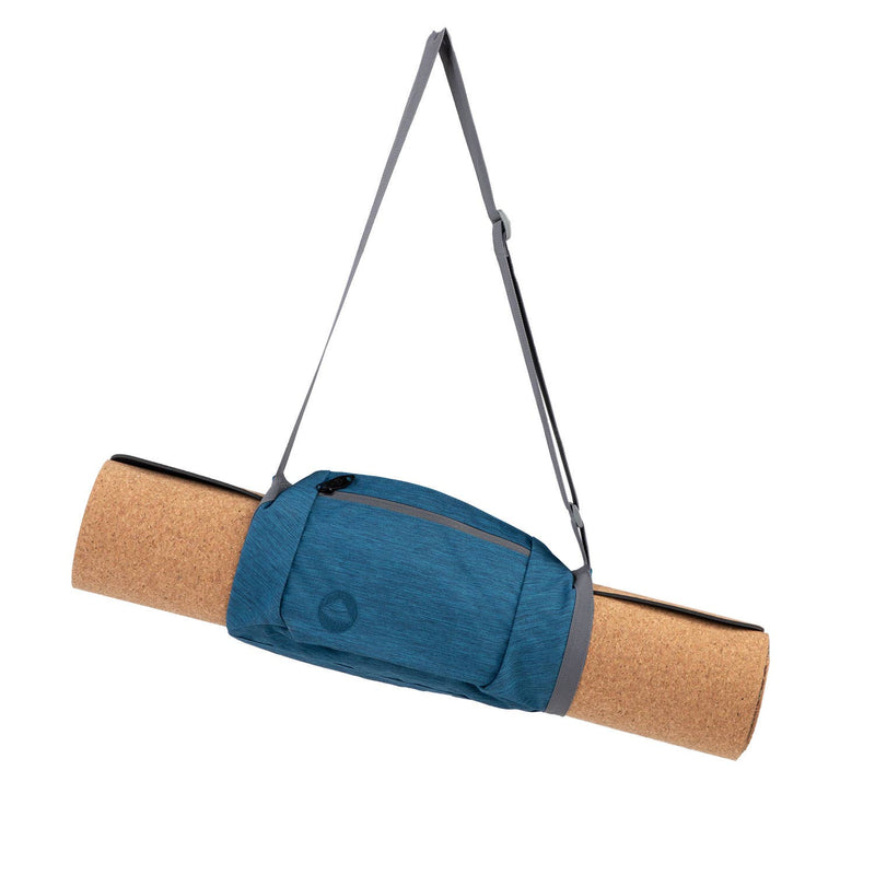 Yogatasche Roll N Go – Dunkelblau | Kompakt, leicht & flexibel für Studio, Reise & Alltag