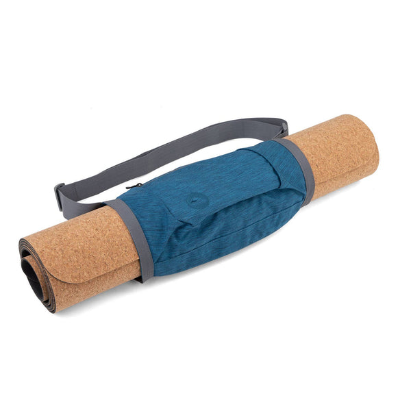 Yogatasche Roll N Go – Dunkelblau | Kompakt, leicht & flexibel für Studio, Reise & Alltag