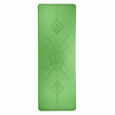 Bodynova PHOENIX Yoga Mat – Tribal Alignment, Green | Non-Slip Grip &amp; Spiritual Design