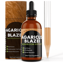 Flüssigergänzung mit Agaricus Blazei Pilz von Feel Supreme, zeigt die Flasche und das Produkt auf weißem Hintergrund.