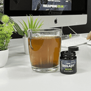 Altai Shilajit Resin von Feel Supreme, 50 g, Nahrungsergänzung mit über 80 Spurenelementen, dunkle Harzmasse in Glasbehälter