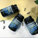 Himalaya Shilajit Nahrungsergänzungskapseln von Feel Supreme, 60 Kapseln mit 80 Mineralien, 400 mg pro Kapsel