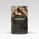 Nahrungsergänzungsmittel mit Spermidine und Astaxanthin von Feel Supreme, für Zellgesundheit und Langlebigkeit, in Flasche.