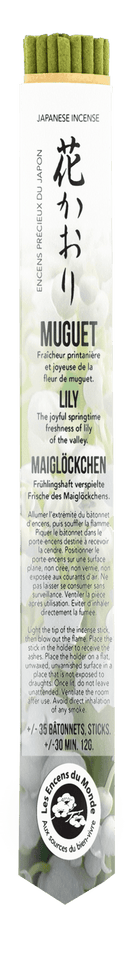 Japanische kurze Weihrauchröllchen Räucherstäbchen