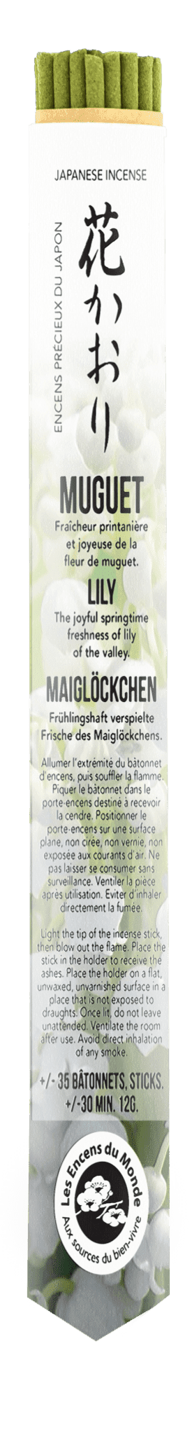 Japanische kurze Weihrauchröllchen Räucherstäbchen