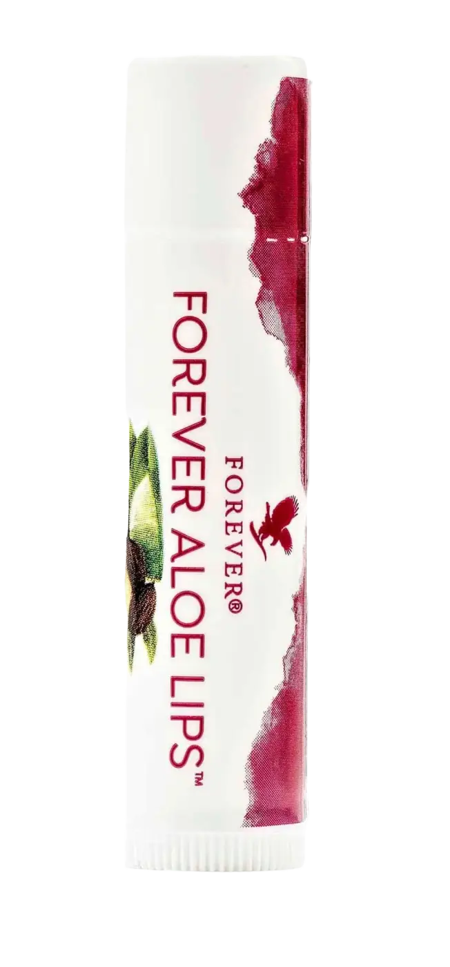 Forever Aloe Lips Lippenbalsam, weiße Lippenpflege mit Aloe Vera, für geschmeidige und gepflegte Lippen.