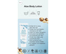 Aloe Vera Körperlotion von Forever Living in einer weißen Flasche, ideal für natürliche Hautpflege und Feuchtigkeit.