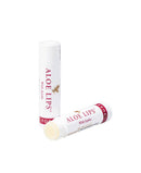 Sanfte Lippenpflege mit Aloe Vera und Jojobaöl von Forever Living Products, zeigt geschmeidige, gepflegte Lippen.