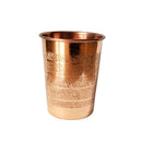 Kupferbecher von Forrest & Love, Silverline, 300ml Trinkbecher aus Kupfer für Getränke, stilvoll und langlebig.