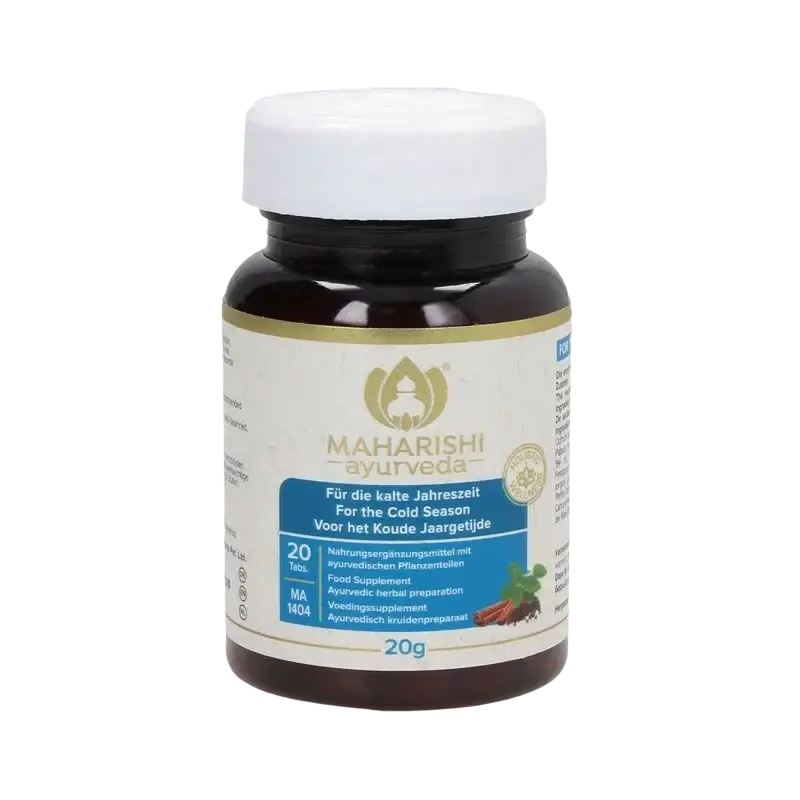Maharishi MA 1404 Nahrungsergänzungsmittel mit ayurvedischen Pflanzenteilen, ideal für die kalte Jahreszeit, in Tablettenform