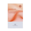 Garshan seidenhandschuhe m/l aus seide für ayurvedische trockene massage in einer pfirsich-weißen mana shop box